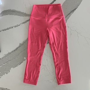 Lululemon Align 21” Leggings in Pink Punch